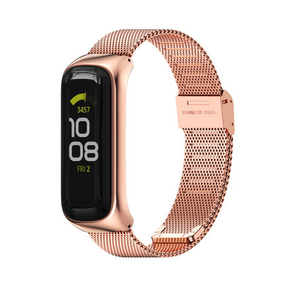 Apyrankė skirta Samsung Fit 2 dirželiui Rainbow Smart apyrankei silikoninė apyrankė keičiama odinė laikrodžio apyrankė, skirta Samsung Galaxy Fit 2 Correa