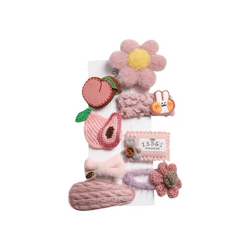 Komplet crtanih filmova s voćem, dječja pokrivala za glavu, ženske ukosnice za bebe, djevojke, šiške, kopča, bočne ukosnice, ukrasi, veleprodaja