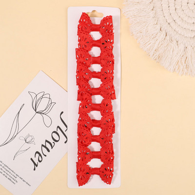 10Pcs/Set Mini bombone boje šuplje ukosnice mašne Koje za kosu za djecu Djevojčice Ukosnice Pokrivala za glavu Dodaci za kosu Veleprodaja