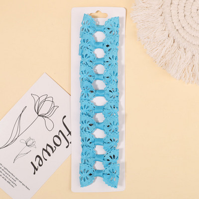 10Pcs/Set Mini bombone boje šuplje ukosnice mašne Koje za kosu za djecu Djevojčice Ukosnice Pokrivala za glavu Dodaci za kosu Veleprodaja