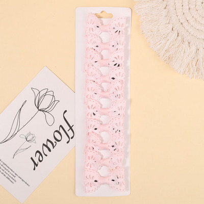 10Pcs/Set Mini bombone boje šuplje ukosnice mašne Koje za kosu za djecu Djevojčice Ukosnice Pokrivala za glavu Dodaci za kosu Veleprodaja