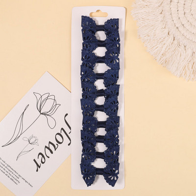 10Pcs/Set Mini bombone boje šuplje ukosnice mašne Koje za kosu za djecu Djevojčice Ukosnice Pokrivala za glavu Dodaci za kosu Veleprodaja