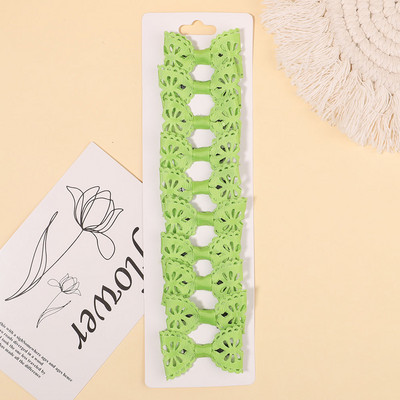 10Pcs/Set Mini bombone boje šuplje ukosnice mašne Koje za kosu za djecu Djevojčice Ukosnice Pokrivala za glavu Dodaci za kosu Veleprodaja