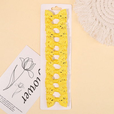 10Pcs/Set Mini bombone boje šuplje ukosnice mašne Koje za kosu za djecu Djevojčice Ukosnice Pokrivala za glavu Dodaci za kosu Veleprodaja