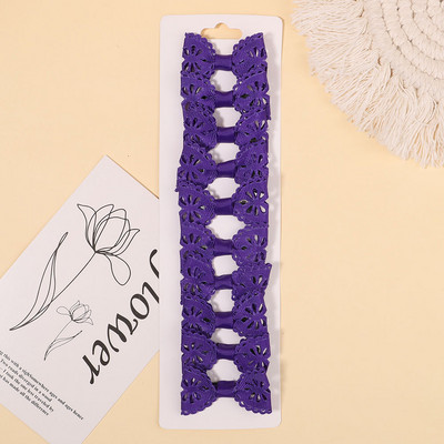 10Pcs/Set Mini bombone boje šuplje ukosnice mašne Koje za kosu za djecu Djevojčice Ukosnice Pokrivala za glavu Dodaci za kosu Veleprodaja