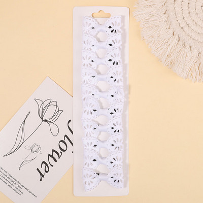 10Pcs/Set Mini bombone boje šuplje ukosnice mašne Koje za kosu za djecu Djevojčice Ukosnice Pokrivala za glavu Dodaci za kosu Veleprodaja