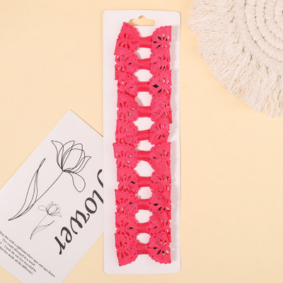10Pcs/Set Mini bombone boje šuplje ukosnice mašne Koje za kosu za djecu Djevojčice Ukosnice Pokrivala za glavu Dodaci za kosu Veleprodaja