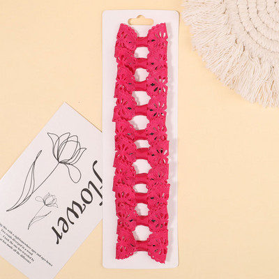 10Pcs/Set Mini bombone boje šuplje ukosnice mašne Koje za kosu za djecu Djevojčice Ukosnice Pokrivala za glavu Dodaci za kosu Veleprodaja