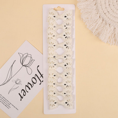 10Pcs/Set Mini bombone boje šuplje ukosnice mašne Koje za kosu za djecu Djevojčice Ukosnice Pokrivala za glavu Dodaci za kosu Veleprodaja