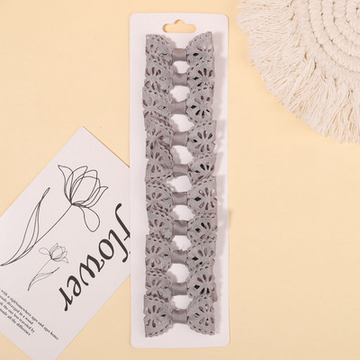 10Pcs/Set Mini bombone boje šuplje ukosnice mašne Koje za kosu za djecu Djevojčice Ukosnice Pokrivala za glavu Dodaci za kosu Veleprodaja