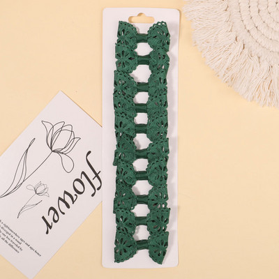 10Pcs/Set Mini bombone boje šuplje ukosnice mašne Koje za kosu za djecu Djevojčice Ukosnice Pokrivala za glavu Dodaci za kosu Veleprodaja