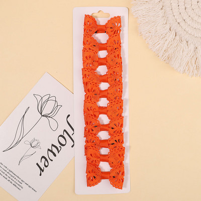 10Pcs/Set Mini bombone boje šuplje ukosnice mašne Koje za kosu za djecu Djevojčice Ukosnice Pokrivala za glavu Dodaci za kosu Veleprodaja