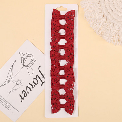 10Pcs/Set Mini bombone boje šuplje ukosnice mašne Koje za kosu za djecu Djevojčice Ukosnice Pokrivala za glavu Dodaci za kosu Veleprodaja