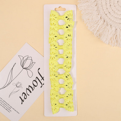 10Pcs/Set Mini bombone boje šuplje ukosnice mašne Koje za kosu za djecu Djevojčice Ukosnice Pokrivala za glavu Dodaci za kosu Veleprodaja