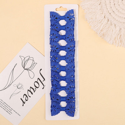 10Pcs/Set Mini bombone boje šuplje ukosnice mašne Koje za kosu za djecu Djevojčice Ukosnice Pokrivala za glavu Dodaci za kosu Veleprodaja