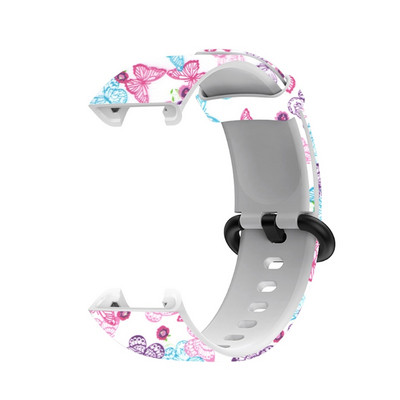 Curea de înlocuire din silicon pentru brățară pentru ceas, compatibilă cu Xiaomi Mi Watch Lite Redmi, curea moale reglabilă colorată