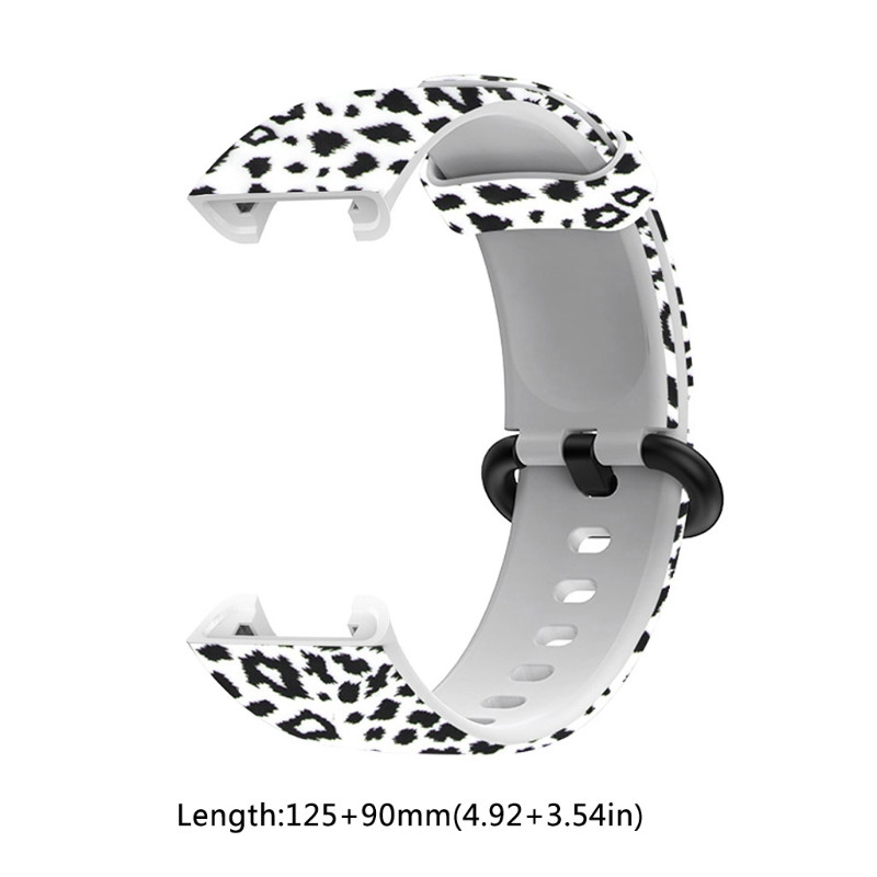 Curea de înlocuire din silicon pentru brățară pentru ceas, compatibilă cu Xiaomi Mi Watch Lite Redmi, curea moale reglabilă colorată