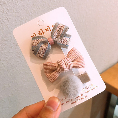 3 buc/lot Agrafe de păr cu broderie florală Accesorii de păr pentru copii Agrafe cleme de păr pentru bebeluși Agrafe pentru fete Agrafe pentru copii