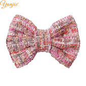 1PC 2023 modna tkanina za frizuru 5" mašna za kosu Ukosnica DIY dodaci za kosu za žene Pokrivala za kosu Kopča traka za glavu