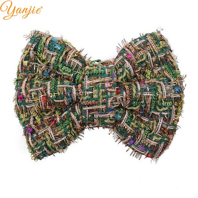 1PC 2023 modna tkanina za frizuru 5" mašna za kosu Ukosnica DIY dodaci za kosu za žene Pokrivala za kosu Kopča traka za glavu