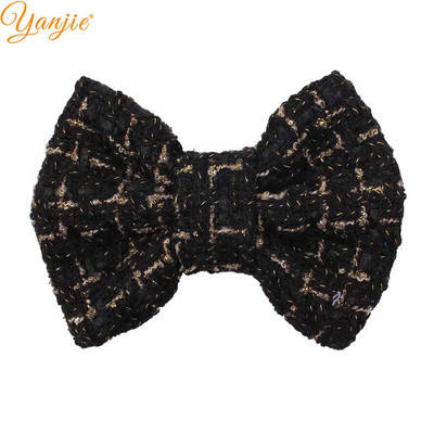 1PC 2023 modna tkanina za frizuru 5" mašna za kosu Ukosnica DIY dodaci za kosu za žene Pokrivala za kosu Kopča traka za glavu