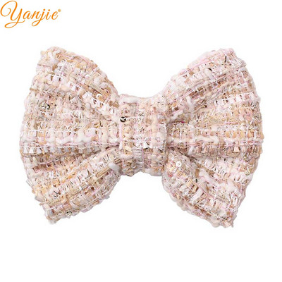 1PC 2023 modna tkanina za frizuru 5" mašna za kosu Ukosnica DIY dodaci za kosu za žene Pokrivala za kosu Kopča traka za glavu