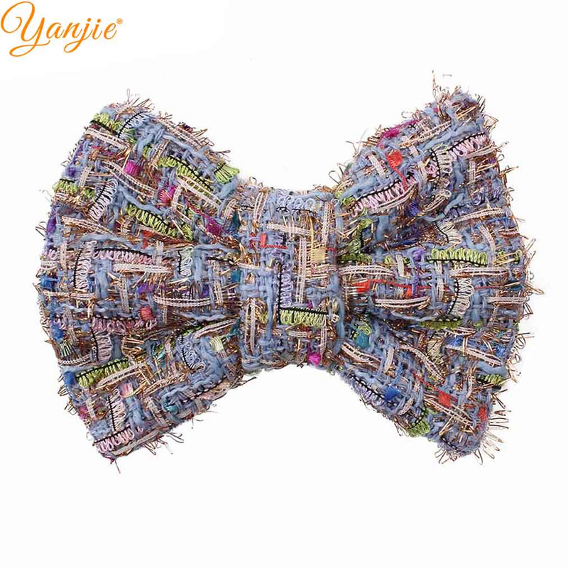 1PC 2023 modna tkanina za frizuru 5" mašna za kosu Ukosnica DIY dodaci za kosu za žene Pokrivala za kosu Kopča traka za glavu