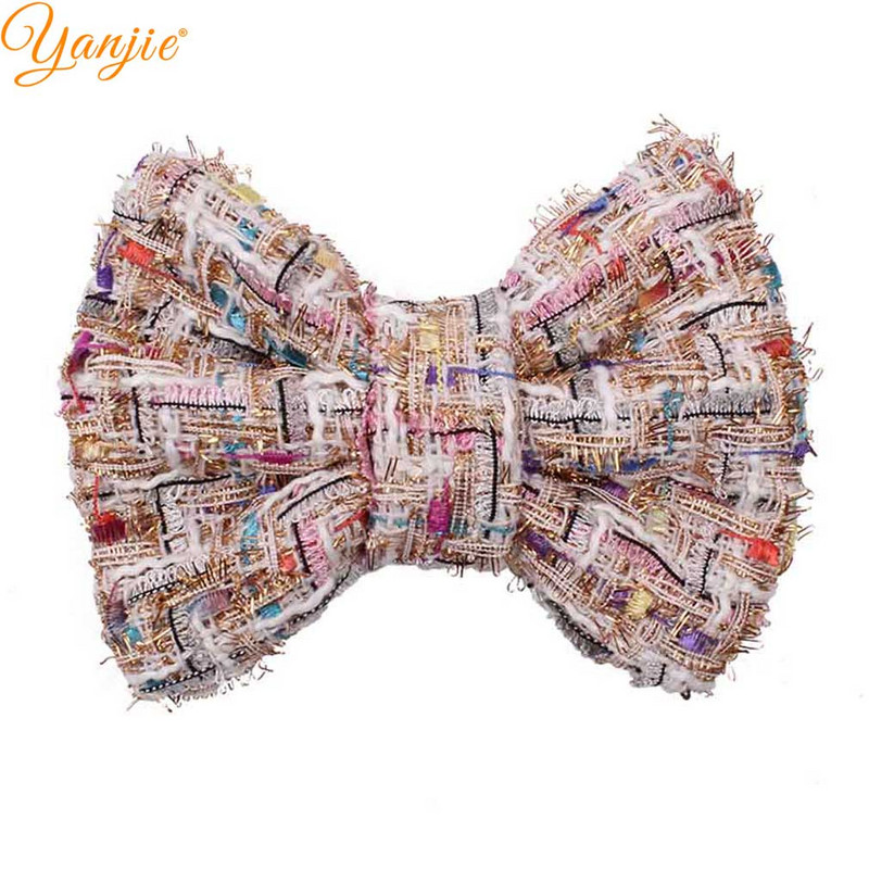 1PC 2023 modna tkanina za frizuru 5" mašna za kosu Ukosnica DIY dodaci za kosu za žene Pokrivala za kosu Kopča traka za glavu