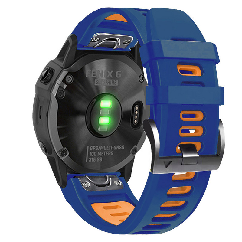 Remen za Garmin Fenix 7 7X 5 5X Plus 6 6X Pro 3 3HR 26 22 mm Silikonska narukvica za zapešće Brzo otpuštajuće trake Pametni sat Traka za sat