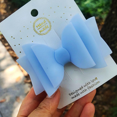 Thumbelina Jelly Bows Hairgrip Csillogó Haj masnik Clippel Waterprrof Bow Hajcsat Lányok Nyári Hajtűk Hajkiegészítők