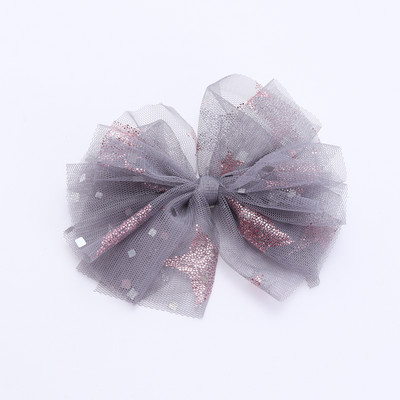 Dvodijelne nove svjetlucave trake za kosu od gaze za djevojčice Dječja kopča za kosu Slatke dječje elastične trake za kosu Velika ukosnica Dodaci za kosu Poklon