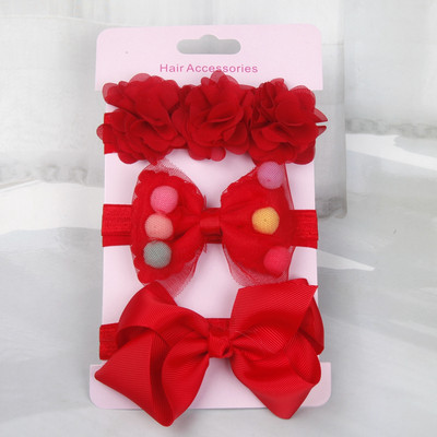 2021 Baby Hows bentiță bentițe cu flori bentiță de păr cu paiete cu fundiță frumusețe pentru cap Copii prințesă fete Accesorii pentru păr 3 buc/lot