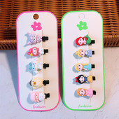 5 komada novih modnih korejskih slatkih crtanih životinja, princeza, mala kopča, pokrivala za glavu, dječje ukosnice, dodaci za kosu