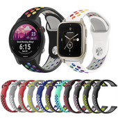 Benzi curcubeu pentru Garmin Forerunner 255 Music Curea de mână din silicon pentru Brațară de schimb Garmin Approach S12 S42 Venu Sq 2