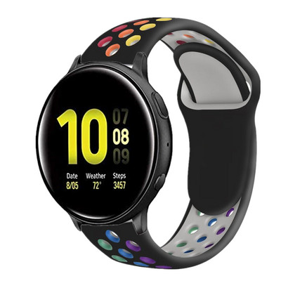 Benzi curcubeu pentru Garmin Forerunner 255 Music Curea de mână din silicon pentru Brațară de schimb Garmin Approach S12 S42 Venu Sq 2