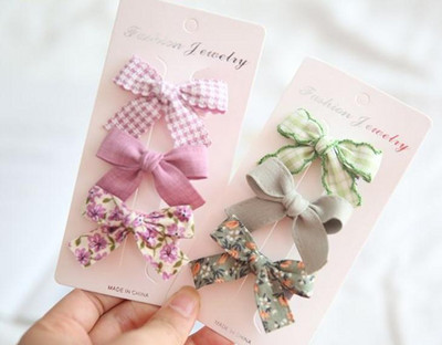 Uus 6tk/partii Lapsed Lapsed Juukseaksessuaarid Tüdrukud Armsad Juukseklambrid Juuksenõelad Juukselipsud Köied Peakatted Korea Juuksekäepidemed