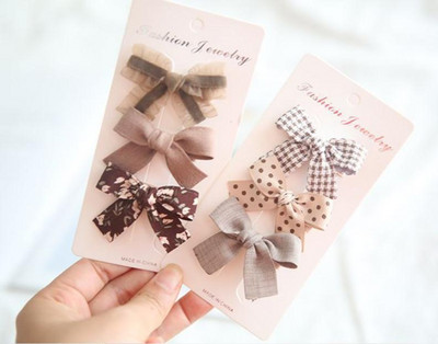 Uus 6tk/partii Lapsed Lapsed Juukseaksessuaarid Tüdrukud Armsad Juukseklambrid Juuksenõelad Juukselipsud Köied Peakatted Korea Juuksekäepidemed