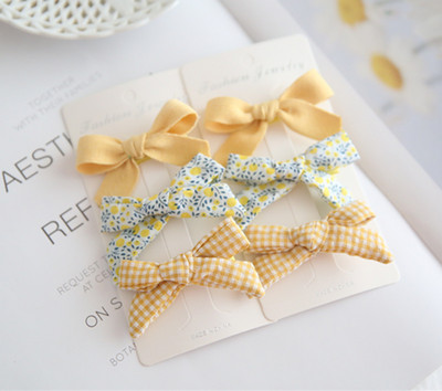 Uus 6tk/partii Lapsed Lapsed Juukseaksessuaarid Tüdrukud Armsad Juukseklambrid Juuksenõelad Juukselipsud Köied Peakatted Korea Juuksekäepidemed