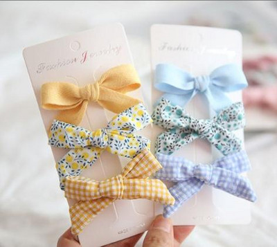 Uus 6tk/partii Lapsed Lapsed Juukseaksessuaarid Tüdrukud Armsad Juukseklambrid Juuksenõelad Juukselipsud Köied Peakatted Korea Juuksekäepidemed