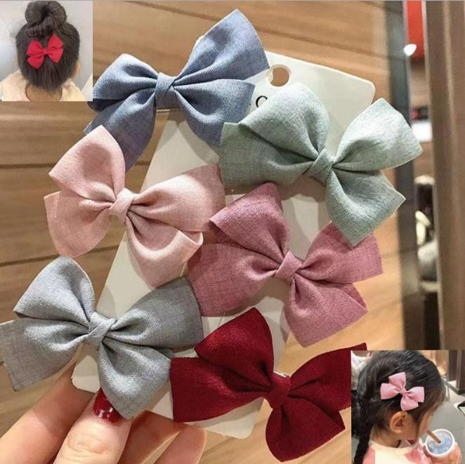 Uus 6tk/partii Lapsed Lapsed Juukseaksessuaarid Tüdrukud Armsad Juukseklambrid Juuksenõelad Juukselipsud Köied Peakatted Korea Juuksekäepidemed