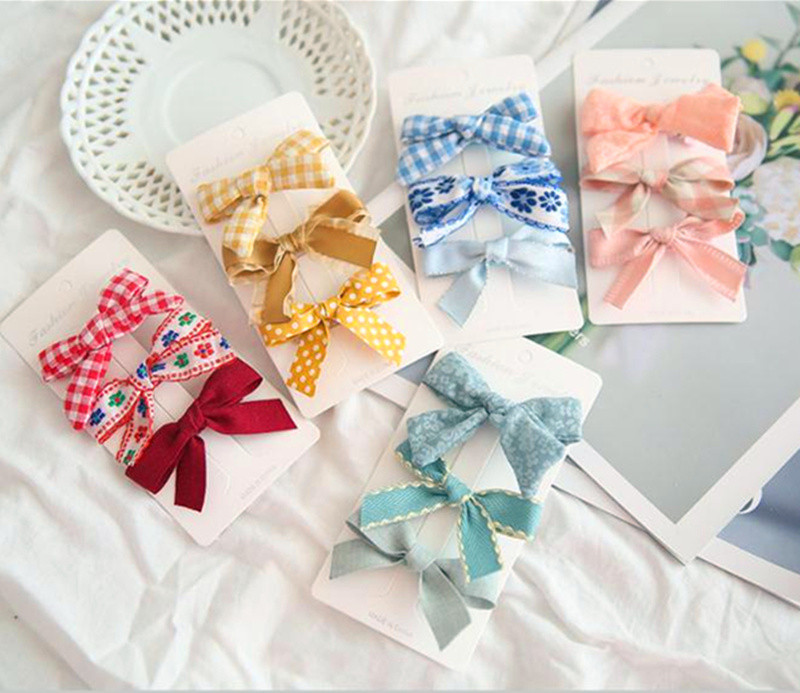 Uus 6tk/partii Lapsed Lapsed Juukseaksessuaarid Tüdrukud Armsad Juukseklambrid Juuksenõelad Juukselipsud Köied Peakatted Korea Juuksekäepidemed