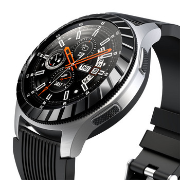 Κάλυμμα πλαισίου με στεφάνι για το Samsung Galaxy Watch 46mm 42mm Έξυπνο ρολόι Κάλυμμα από ανοξείδωτο ατσάλι Δαχτυλίδι προστασίας κατά των γρατσουνιών