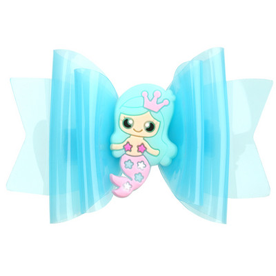 ncmama 3 inča vodootporna mašna za kosu Princess hvataljke za kosu Jelly mašne mašne za kosu Ukosnice za plesnu zabavu Kosa za kosu Dodaci za kosu za djevojke