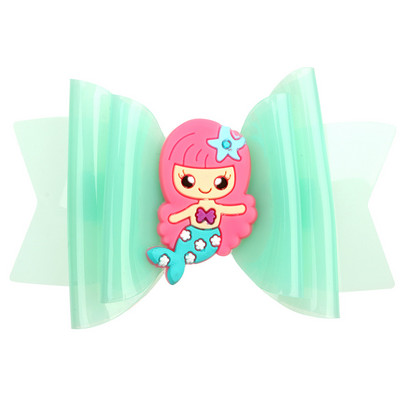 ncmama 3 inča vodootporna mašna za kosu Princess hvataljke za kosu Jelly mašne mašne za kosu Ukosnice za plesnu zabavu Kosa za kosu Dodaci za kosu za djevojke