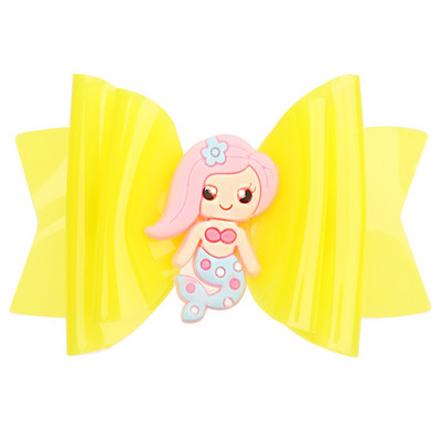 ncmama 3 inča vodootporna mašna za kosu Princess hvataljke za kosu Jelly mašne mašne za kosu Ukosnice za plesnu zabavu Kosa za kosu Dodaci za kosu za djevojke