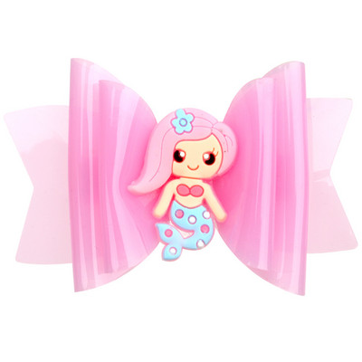 ncmama 3 inča vodootporna mašna za kosu Princess hvataljke za kosu Jelly mašne mašne za kosu Ukosnice za plesnu zabavu Kosa za kosu Dodaci za kosu za djevojke