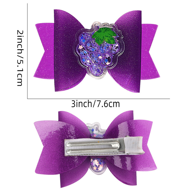 ncmama 3 inča vodootporna mašna za kosu Princess hvataljke za kosu Jelly mašne mašne za kosu Ukosnice za plesnu zabavu Kosa za kosu Dodaci za kosu za djevojke