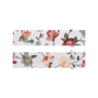 10kom/lot Djevojčice Pamučni cvjetovi s otisnutim pačjim kljunom Stezaljke za bebe Djecu Slatke vintage ukosnice Ukosnice Dodaci za kosu Veleprodaja