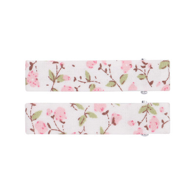 10kom/lot Djevojčice Pamučni cvjetovi s otisnutim pačjim kljunom Stezaljke za bebe Djecu Slatke vintage ukosnice Ukosnice Dodaci za kosu Veleprodaja