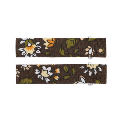 10kom/lot Djevojčice Pamučni cvjetovi s otisnutim pačjim kljunom Stezaljke za bebe Djecu Slatke vintage ukosnice Ukosnice Dodaci za kosu Veleprodaja